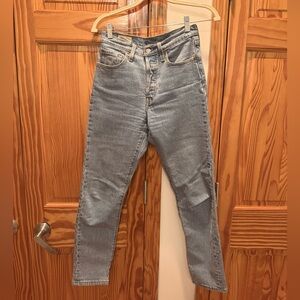 Levi’s 501 Skinny Light Blue Denim Jeans